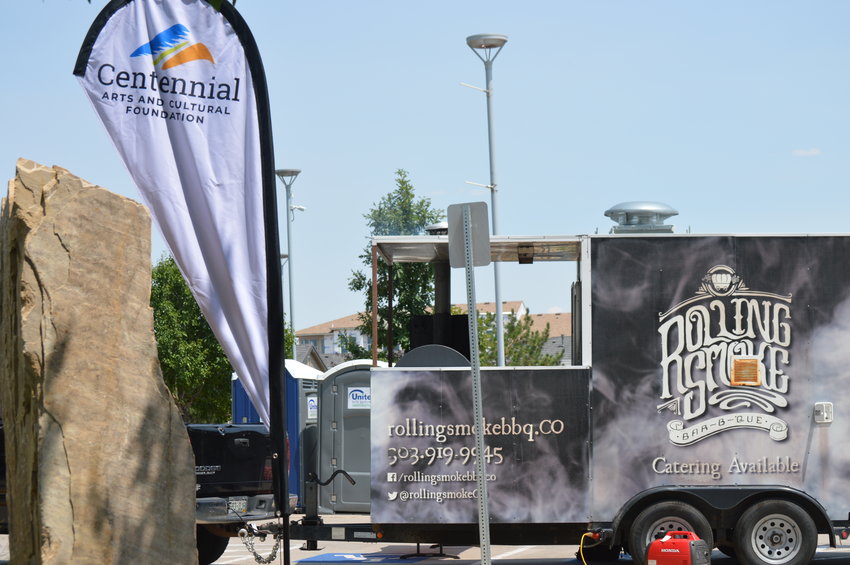 Rolling Smoke BBQ was one of the food trucks at “The Perfect Playlist” concert at Centennial Center Park on July 31, 2022.